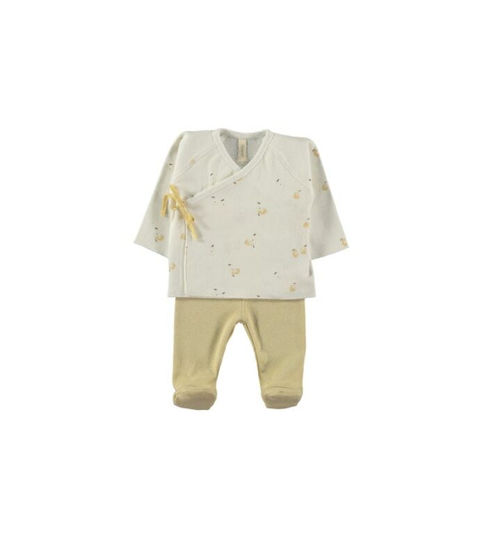 Primera puesta con gorrito lillymom pears almond - Imagen 2