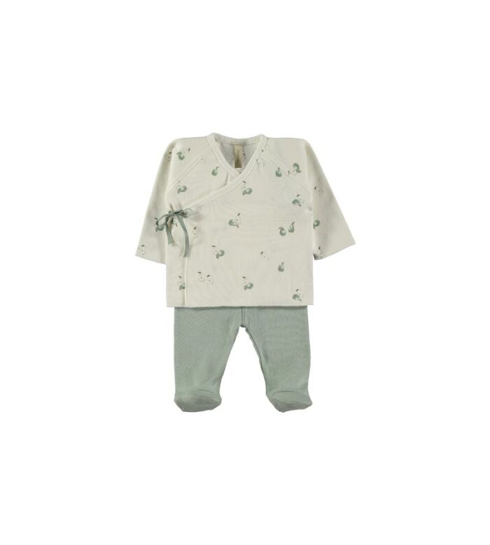 Primera puesta con gorrito lillymom pears jade - Imagen 3