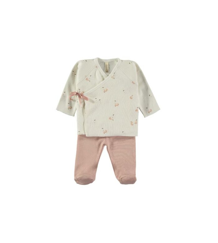 Primera puesta con gorrito lillymom pears pink - Imagen 3