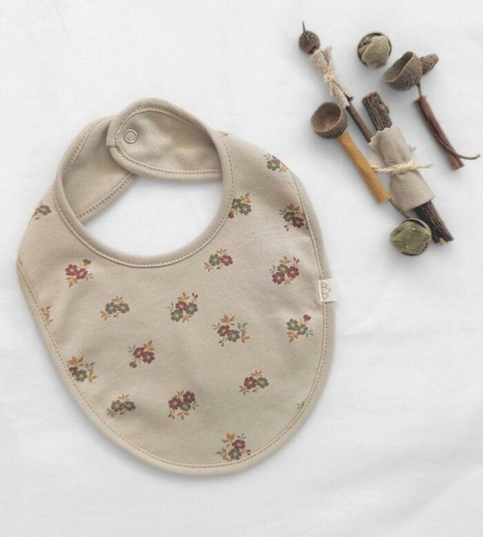 Babero Flowers North Baby - Imagen 2