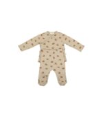 Camiseta y polaina orgánica Flowers North Baby