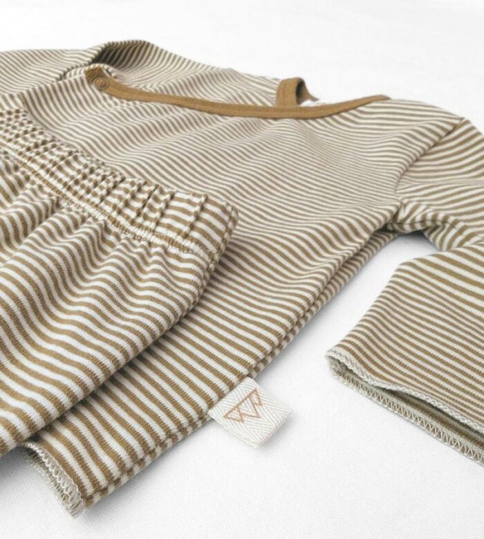 Camiseta y polaina orgánica Toffee North Baby - Imagen 3