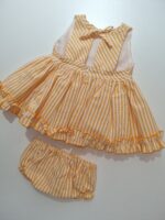 Vestido de rayas naranja - Imagen 4