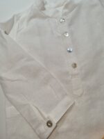 Conjunto camisa y pantalón de rayas naranja - Imagen 4