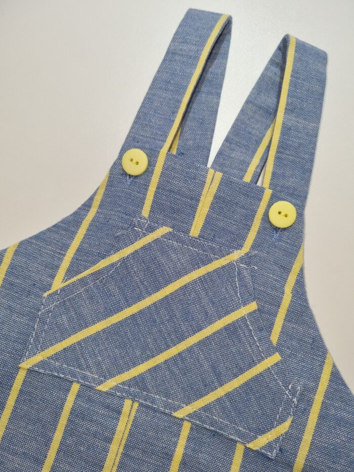 Peto de rayas color amarillo - Imagen 2