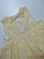 Vestido de rayas amarillo - Imagen 3
