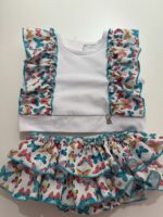 Conjunto dos piezas mariposas