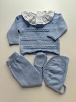 Conjunto baby completo azul cielo