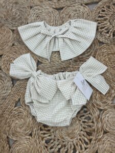 Conjunto vichy arena niña - Imagen 3