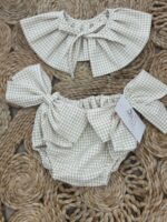 Conjunto unisex vichy arena - Imagen 2