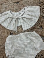 Conjunto unisex vichy arena